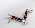 Multipurpose Tool - Multipurpose pliers, knife, screwdriver, hook, saw