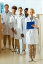 multiracial group of doctors Royalty Free Stock Photo