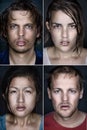 Multiracual portraits