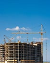 Multistory building construction Royalty Free Stock Photo