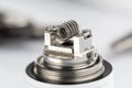 Multistrand Ribbon Fused Clapton on a dripper gold Royalty Free Stock Photo