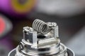 Multistrand Ribbon Fused Clapton on a dripper gold Royalty Free Stock Photo