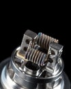 Multistrand Ribbon Fused Clapton on a dripper gold Royalty Free Stock Photo