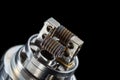 Multistrand Ribbon Fused Clapton on a dripper gold Royalty Free Stock Photo