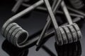 Multistrand Ribbon Fused Clapton on a dripper gold Royalty Free Stock Photo