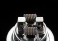 Multistrand Ribbon Fused Clapton on a dripper gold Royalty Free Stock Photo