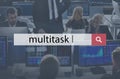 Multitask Management Corporate Business Concept