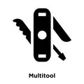 Multitool icon vector isolated on white background, logo concept Royalty Free Stock Photo