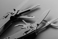 Multitool knife Royalty Free Stock Photo