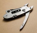 Multitool, pocket knife, pliers Royalty Free Stock Photo