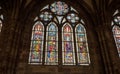 Stained glass windows of the Strasbourg cathedral