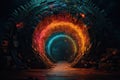 Multiverse Portal with Rich Colors and Cinematic Shot. Perfect for Posters and Landing Pages.