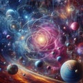 Multiverse Space space containing multiple universes that exis