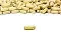 Multivitamin pills Royalty Free Stock Photo