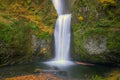 Multnomah Falls in Autumn