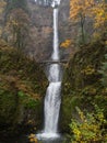 Multnomah Falls in the Columbia River Gorge National Scenic Area, Oregon Royalty Free Stock Photo