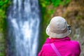 Multnomah Falls, Columbia RIver Gorge - Oregon Royalty Free Stock Photo