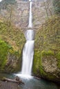 Multnomah Falls Oregon with Bridge Royalty Free Stock Photo