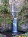 Multnomah Falls in Oregon Royalty Free Stock Photo