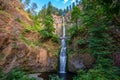 Multnomah Falls in Oregon, USA Royalty Free Stock Photo