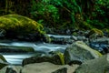 Multnomah Falls in Portland Oregon Royalty Free Stock Photo