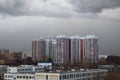 Multy-storey building in the city of Moscow