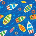 Multycolored sea pattern Royalty Free Stock Photo