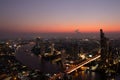 Mumbai City at night time, India