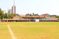 Mumbai cricket pavilion and ground in india