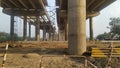 Mumbai Delhi Expressway Under construction near Vadodara Gujarat