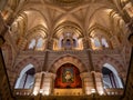 Interiors of BMC headquarter. Beautifully crafted interiors by indian craftsmen. UNESCO World Heritage Site in Mumbai