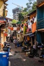 Streets of Colaba district, Mumbai, India