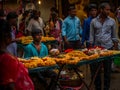 Busy Flower market ready for Diwali celebration in Mumbai