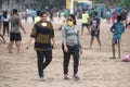 Coronavirus India - Juhu beach