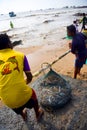 Fishing at Uttan Beach