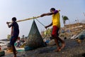 Fishing at Uttan Beach