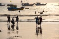 Fishing at Uttan Beach