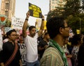 Protest against CAA & NRC bill in mumbai at august kranti maidan