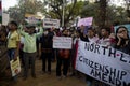 Protest against CAA & NRC bill in mumbai at august kranti maidan