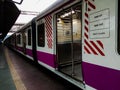 Mumbai local train service and platform