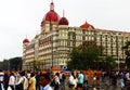 Taj Mahal Palace, a historic builging in Mumbai, India. Built in 1903 Royalty Free Stock Photo