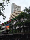 Stock Market at Dalal Street Mumbai, Bombay Stock Exchange