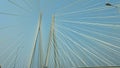 Mumbai sealink bridge architecture shots