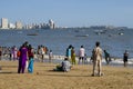 Mumbay beach Royalty Free Stock Photo