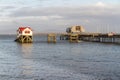 Mumbles lifeboat station near Swansea Wales Royalty Free Stock Photo