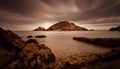 Mumbles lighthouse Swansea Bay Royalty Free Stock Photo