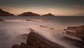 Mumbles lighthouse Swansea Bay Royalty Free Stock Photo