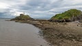 Mumbles lighthouse, Swansea, Wales, UK Royalty Free Stock Photo