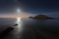 Mumbles by moonlight Royalty Free Stock Photo