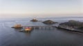 Mumbles pier and Lighthouse Royalty Free Stock Photo